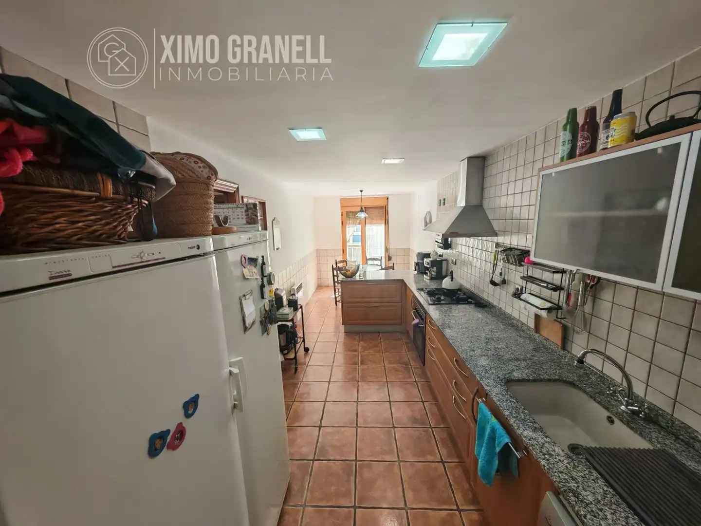 Cuina de Casa o xalet en venda en Alfondeguilla amb Calefacció, Jardí privat i Terrassa