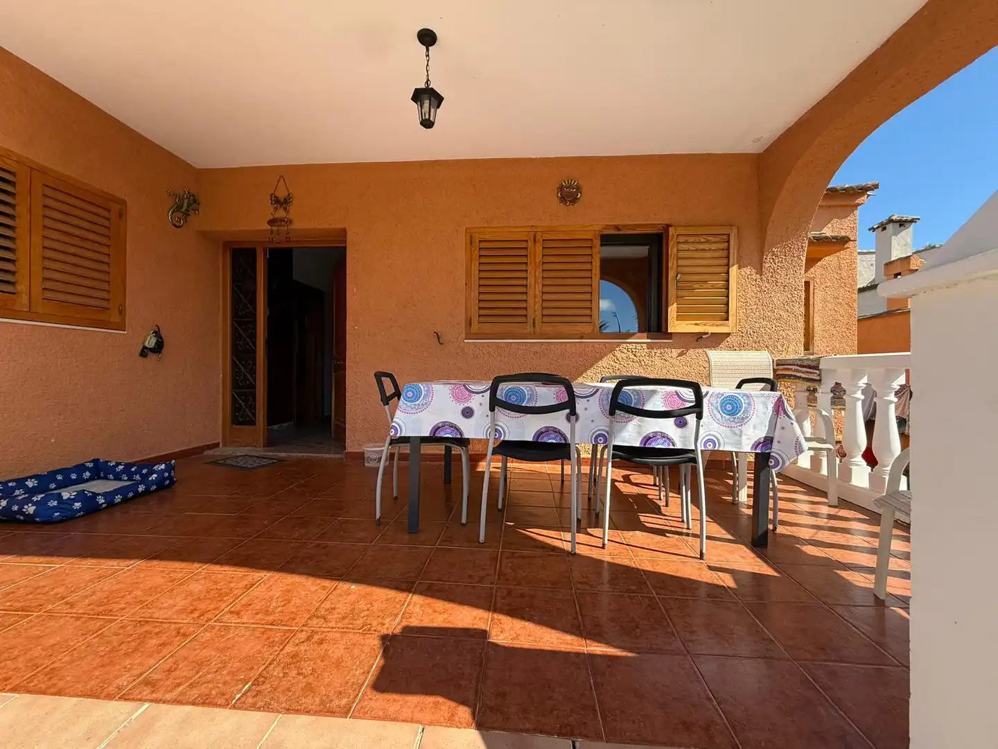 Terrace of Houses for sale in La Pobla de Vallbona  with Air Conditioner, Heating and Oven