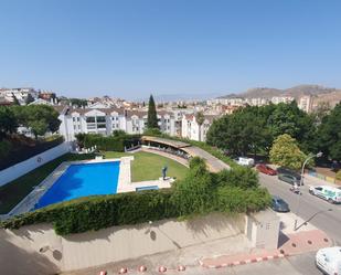 Exterior view of Flat for sale in Málaga Capital  with Private garden, Parquet flooring and Terrace