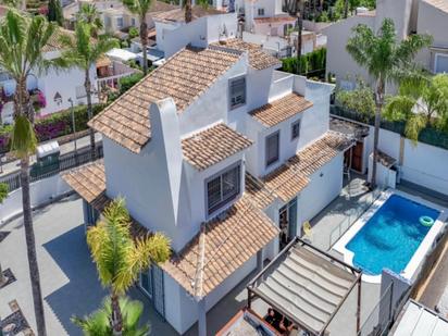 Exterior view of House or chalet for sale in Benidorm  with Air Conditioner, Terrace and Swimming Pool