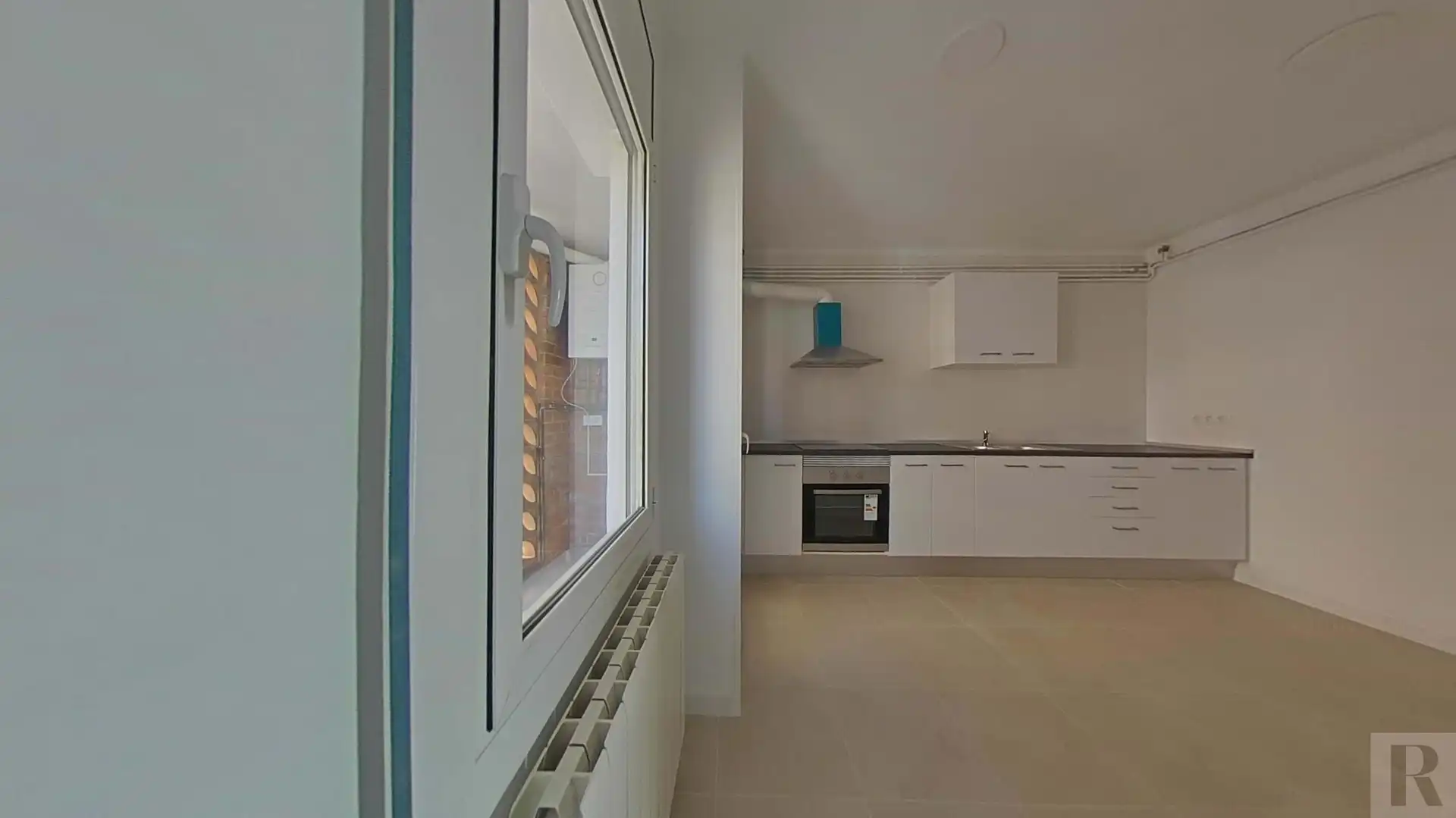 Kitchen of Flat for sale in Sabadell  with Heating, Terrace and Swimming Pool