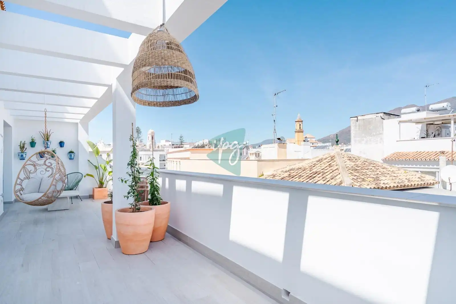 Terrasse von Wohnungen zur Miete in Estepona mit Klimaanlage, Heizung und Terrasse