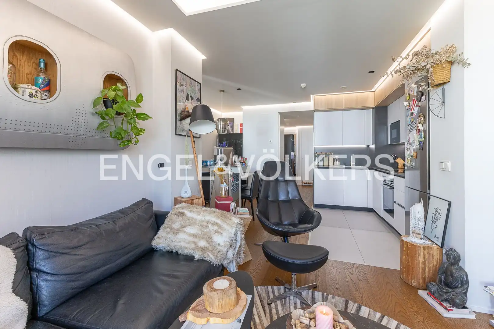 Sala de estar de Piso de alquiler en Madrid con Aire acondicionado, Calefacción y Piscina