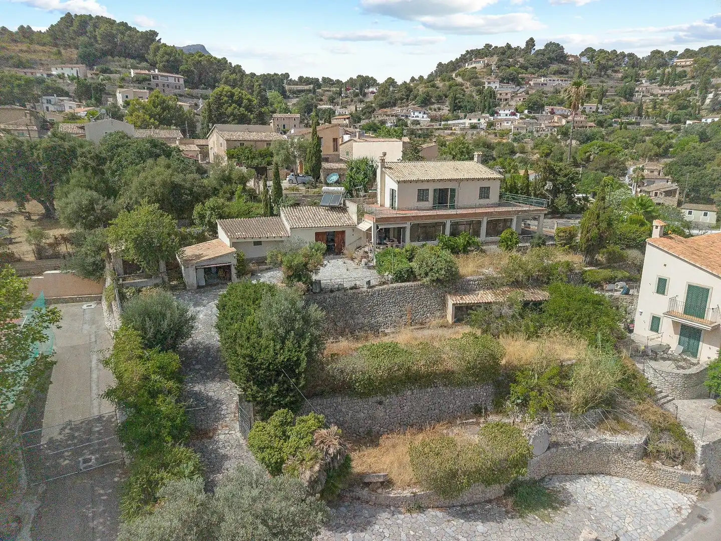 Vista exterior de Casa o chalet en venta en Puigpunyent con Calefacción, Jardín privado y Terraza