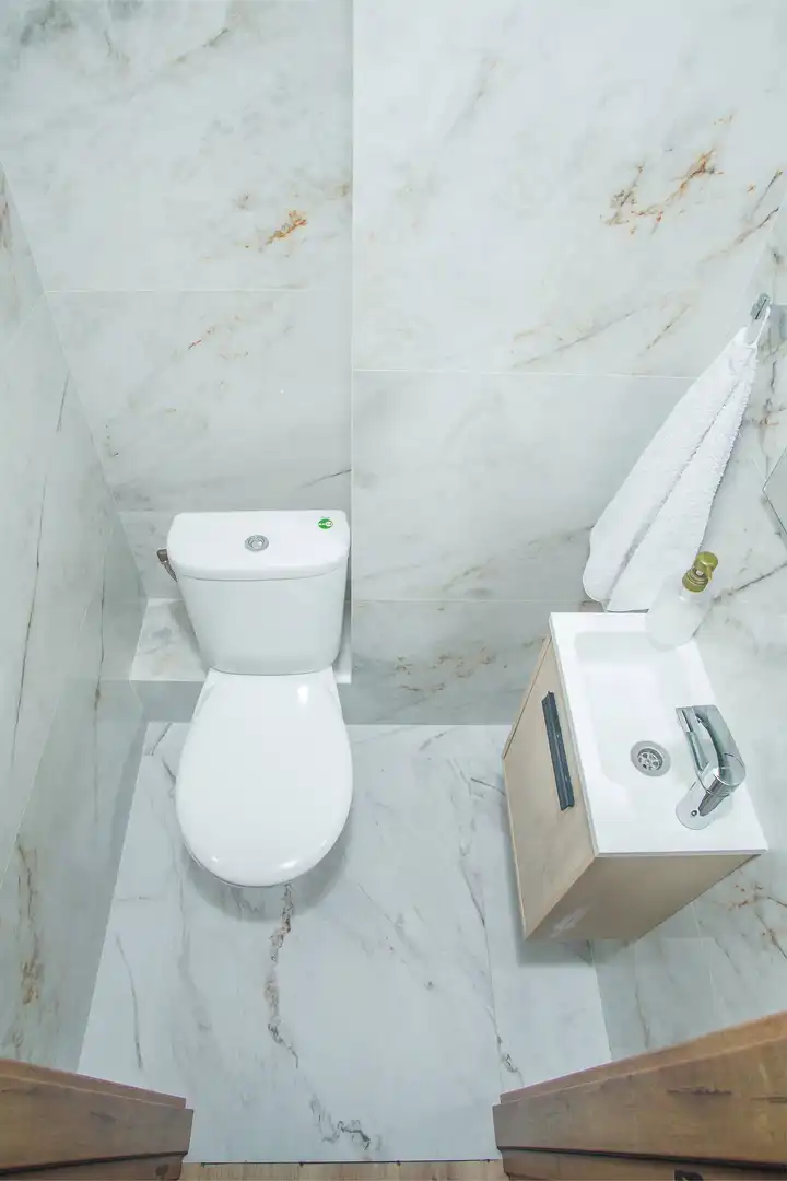 Bathroom of Flat for sale in Sagunto / Sagunt  with Air Conditioner, Storage room and Furnished