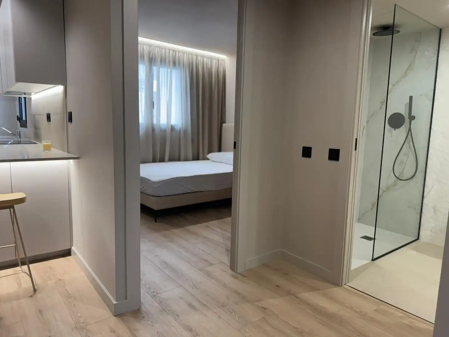 Habitación de Piso de alquiler en Barcelona con Aire acondicionado, Calefacción y Amueblado