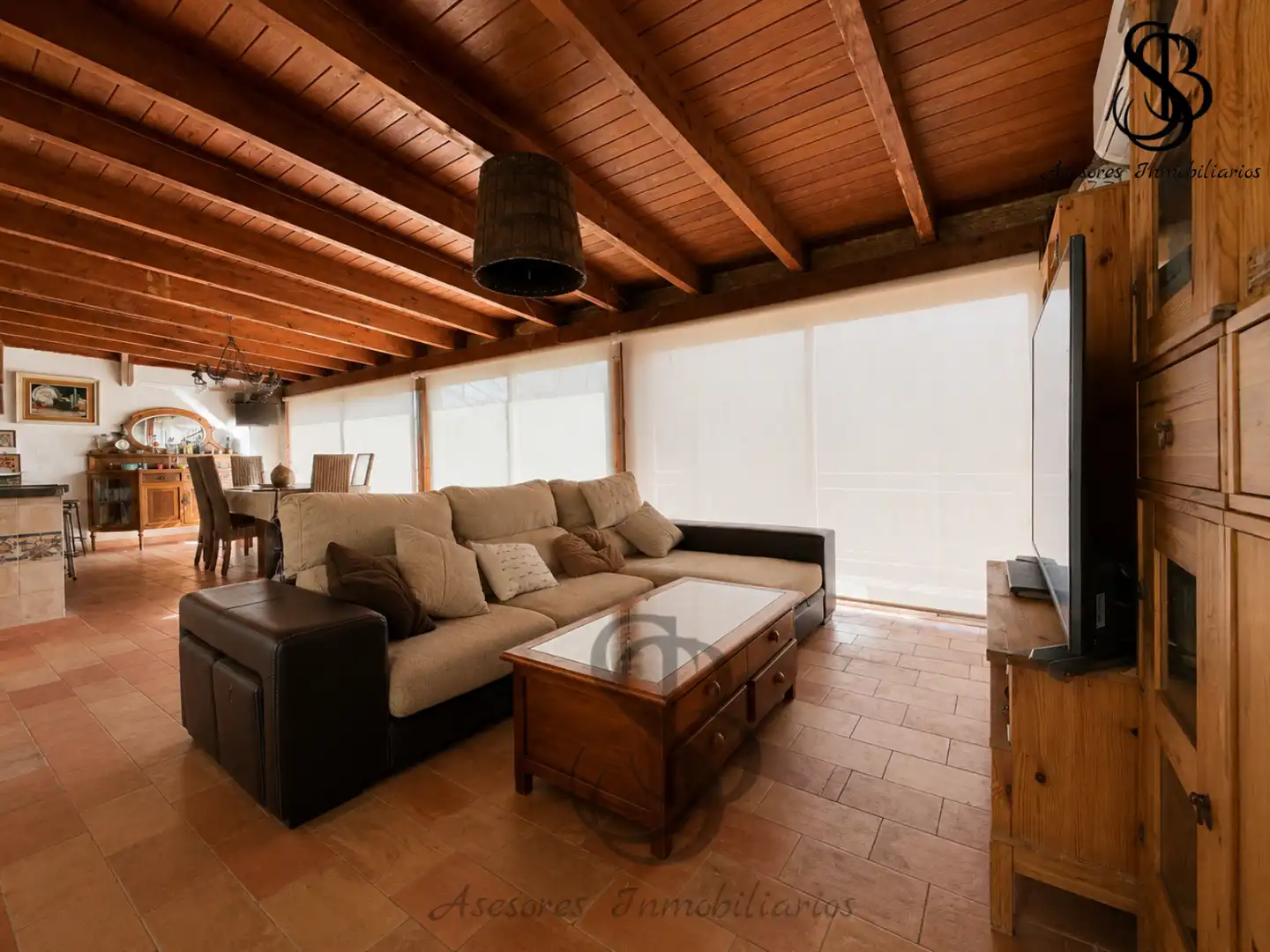 Sala de estar de Ático en venta en San Vicente del Raspeig / Sant Vicent del Raspeig con Aire acondicionado, Calefacción y Parquet