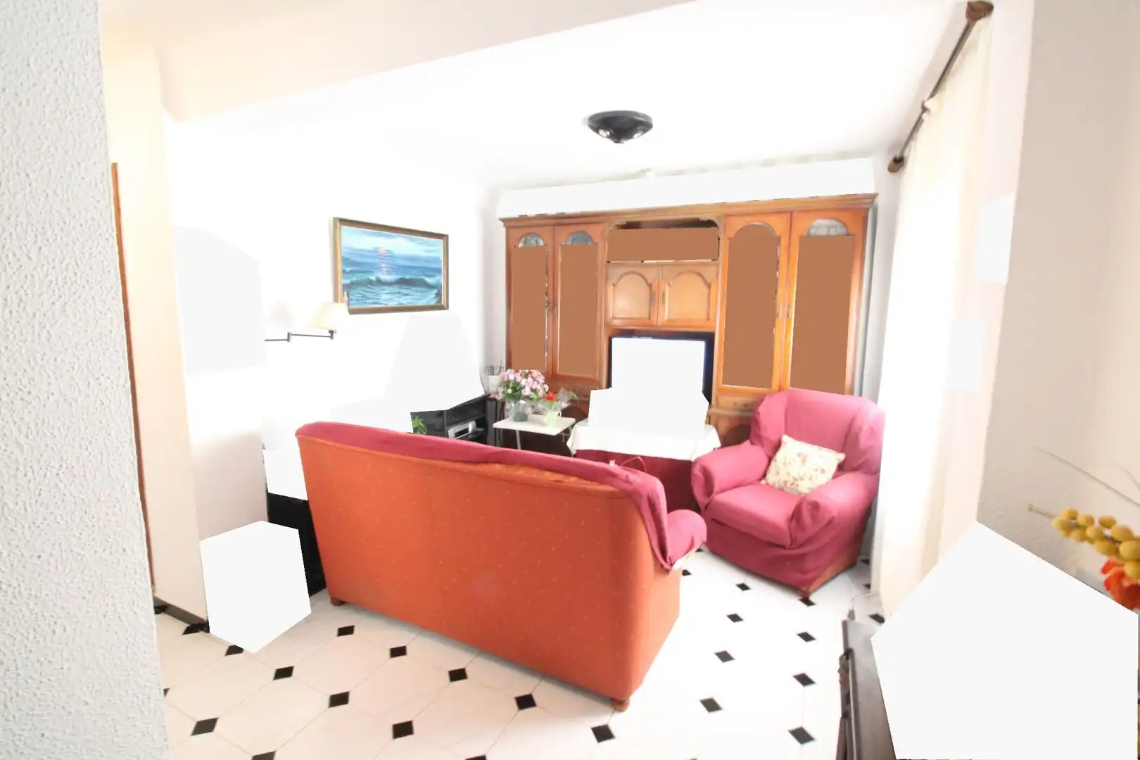 Living room of Flat for sale in Málaga