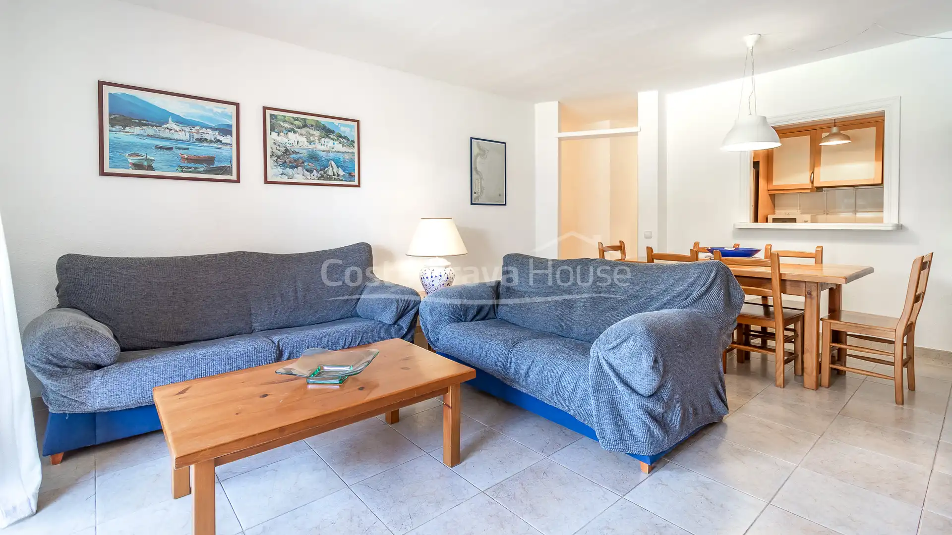 Sala de estar de Apartamento en venta en Pals con Terraza, Piscina y Horno
