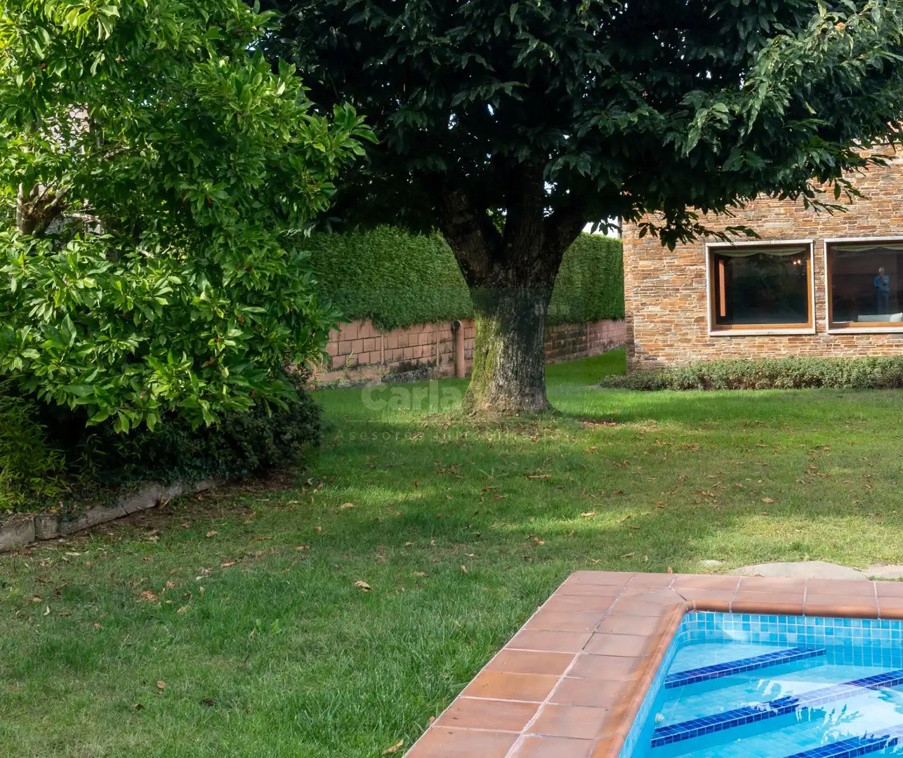 Jardín de Casa o chalet en venta en Lugo con Calefacción, Jardín privado y Parquet