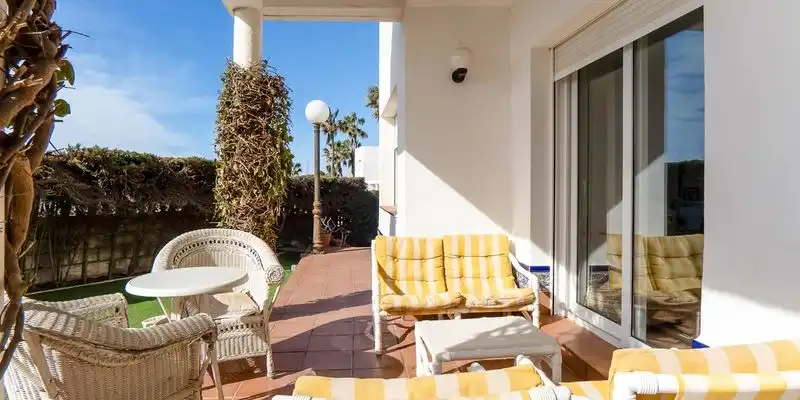 Terrassa de Casa o xalet en venda en Cartagena amb Aire condicionat, Jardí privat i Terrassa