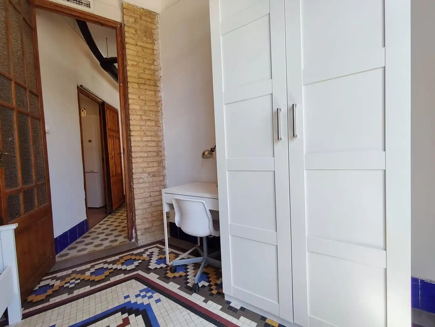 Wohnung zur Miete in Valencia mit Klimaanlage, Heizung und Möbliert