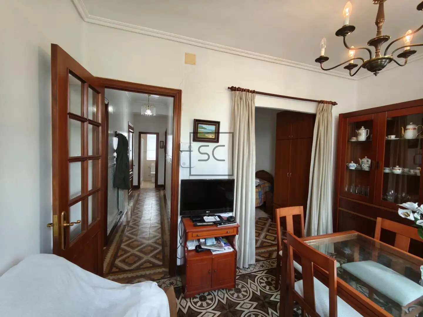 Living room of Houses for sale in Ferrol  with Heating, Private garden and Storage room