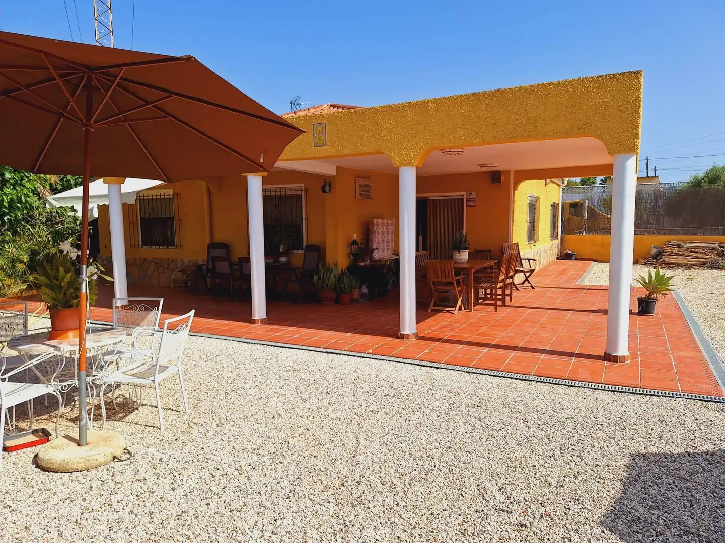 Terrassa de Casa o xalet en venda en Alicante / Alacant amb Jardí privat, Terrassa i Traster