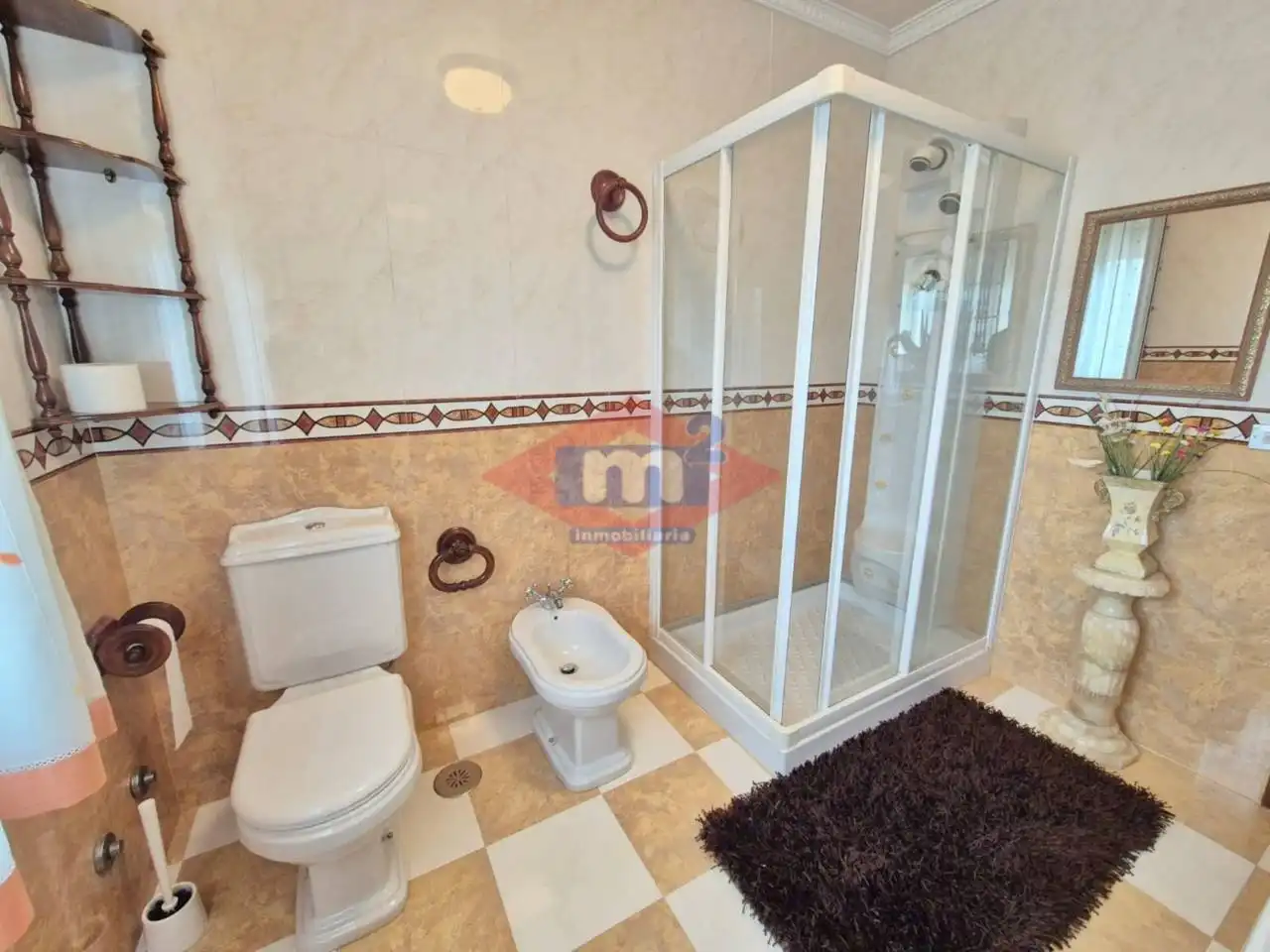 Baño de Casa o chalet de alquiler en Redondela con Calefacción, Jardín privado y Terraza