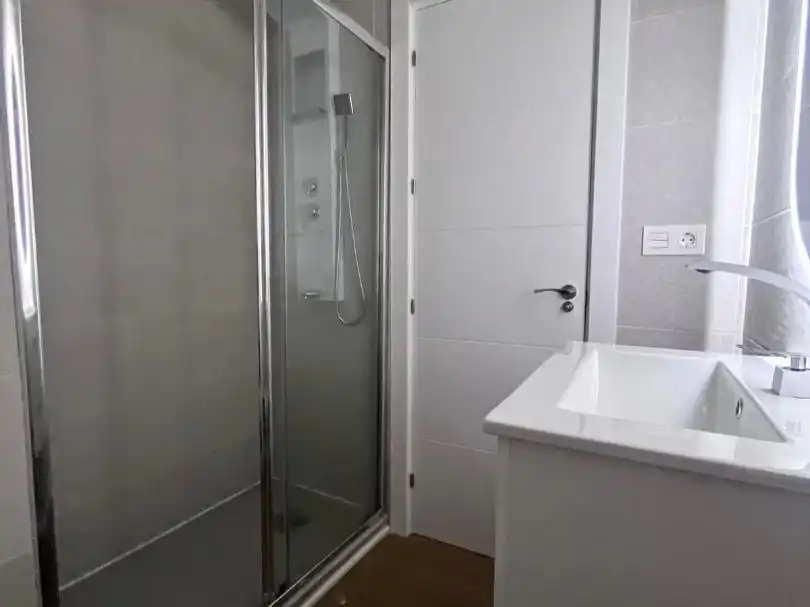 Bathroom of Flat for rent in Mérida  with Air Conditioner, Parquet flooring and Furnished