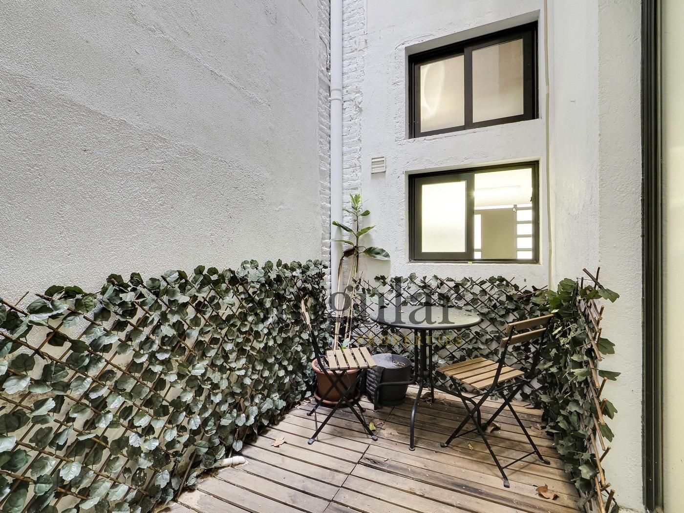 Terrace of Planta baja for sale in  Barcelona Capital  with Air Conditioner, Parquet flooring and Terrace