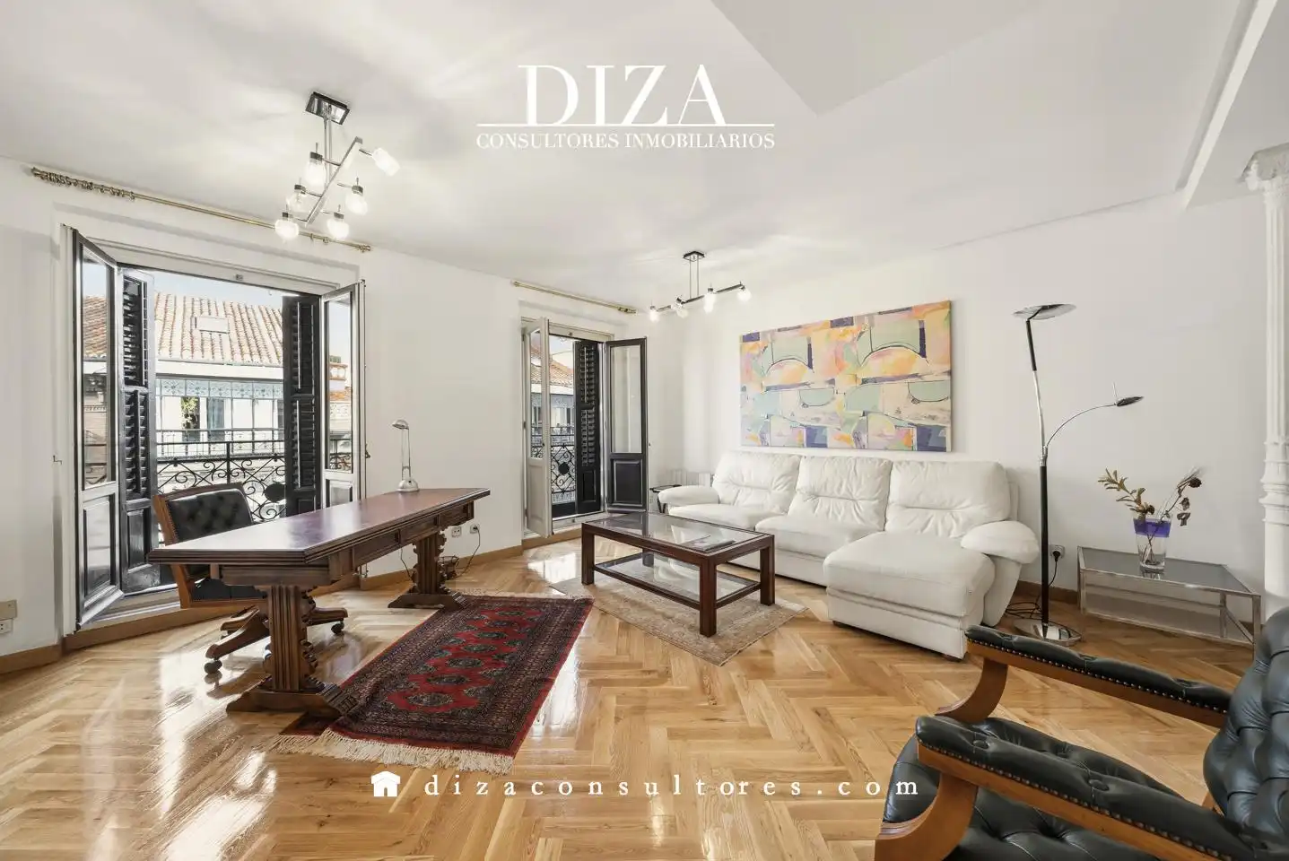 Sala de estar de Piso en venta en Madrid con Aire acondicionado, Calefacción y Parquet