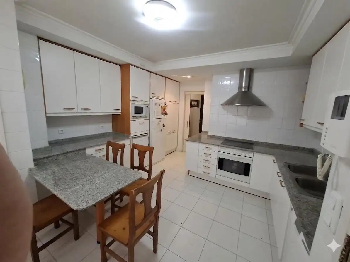Kitchen of Flat for sale in Vigo   with Terrace and Balcony