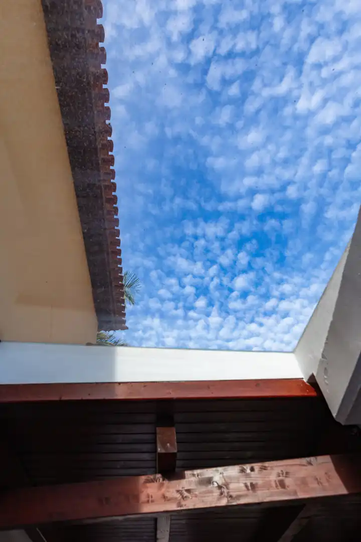 Vista exterior de Casa o xalet en venda en Tacoronte amb Jardí privat, Terrassa i Piscina