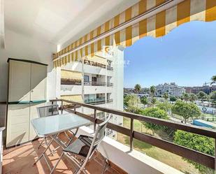 Exterior view of Flat to rent in Marbella  with Terrace, Swimming Pool and Balcony