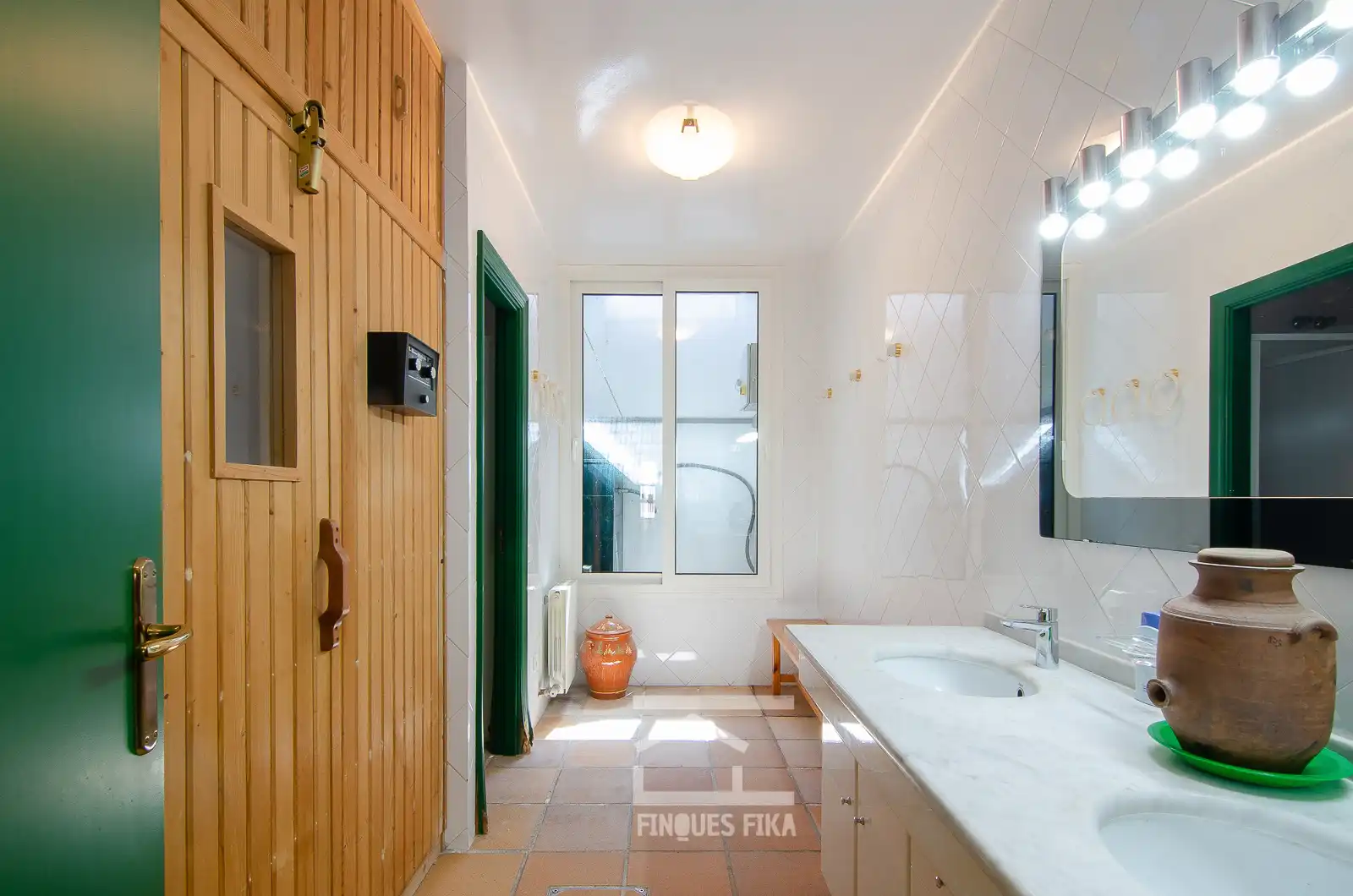 Baño de Casa o chalet de alquiler con opción a compra en Argentona con Calefacción, Jardín privado y Terraza