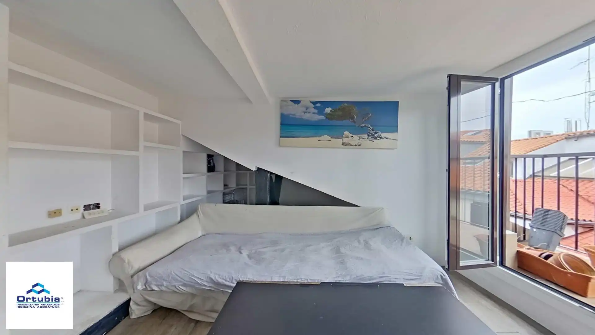 Sala d'estar de Pis en venda en Donostia - San Sebastián  amb Terrassa