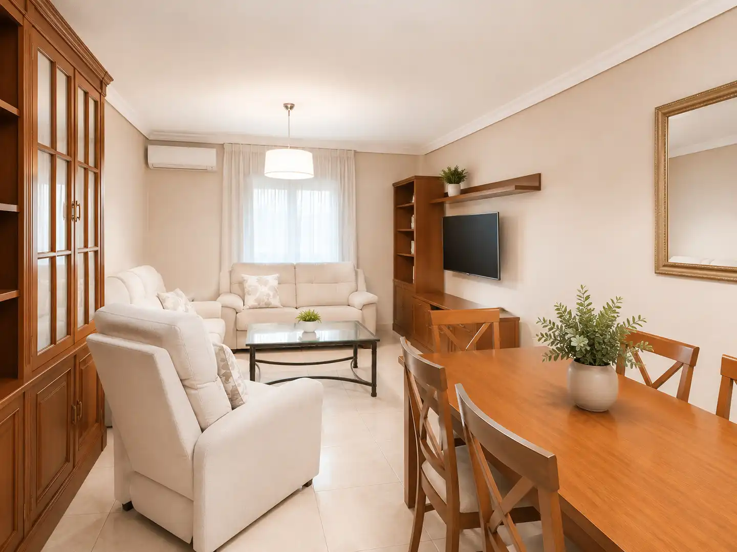 Living room of Flat for sale in Córdoba  with Air Conditioner, Heating and Oven
