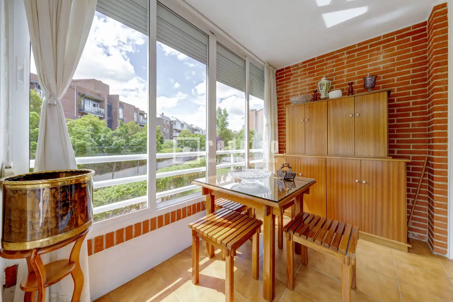 Exterior view of Flat for sale in Pozuelo de Alarcón  with Heating, Private garden and Parquet flooring