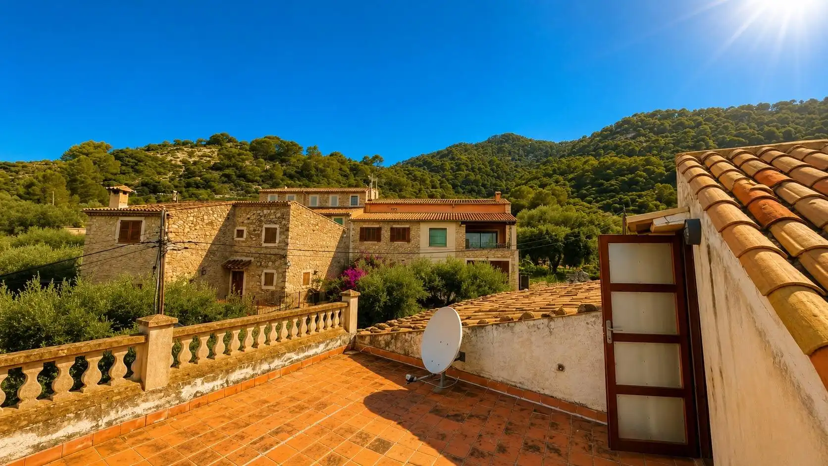 Exterior view of Houses for sale in Selva  with Air Conditioner, Private garden and Terrace
