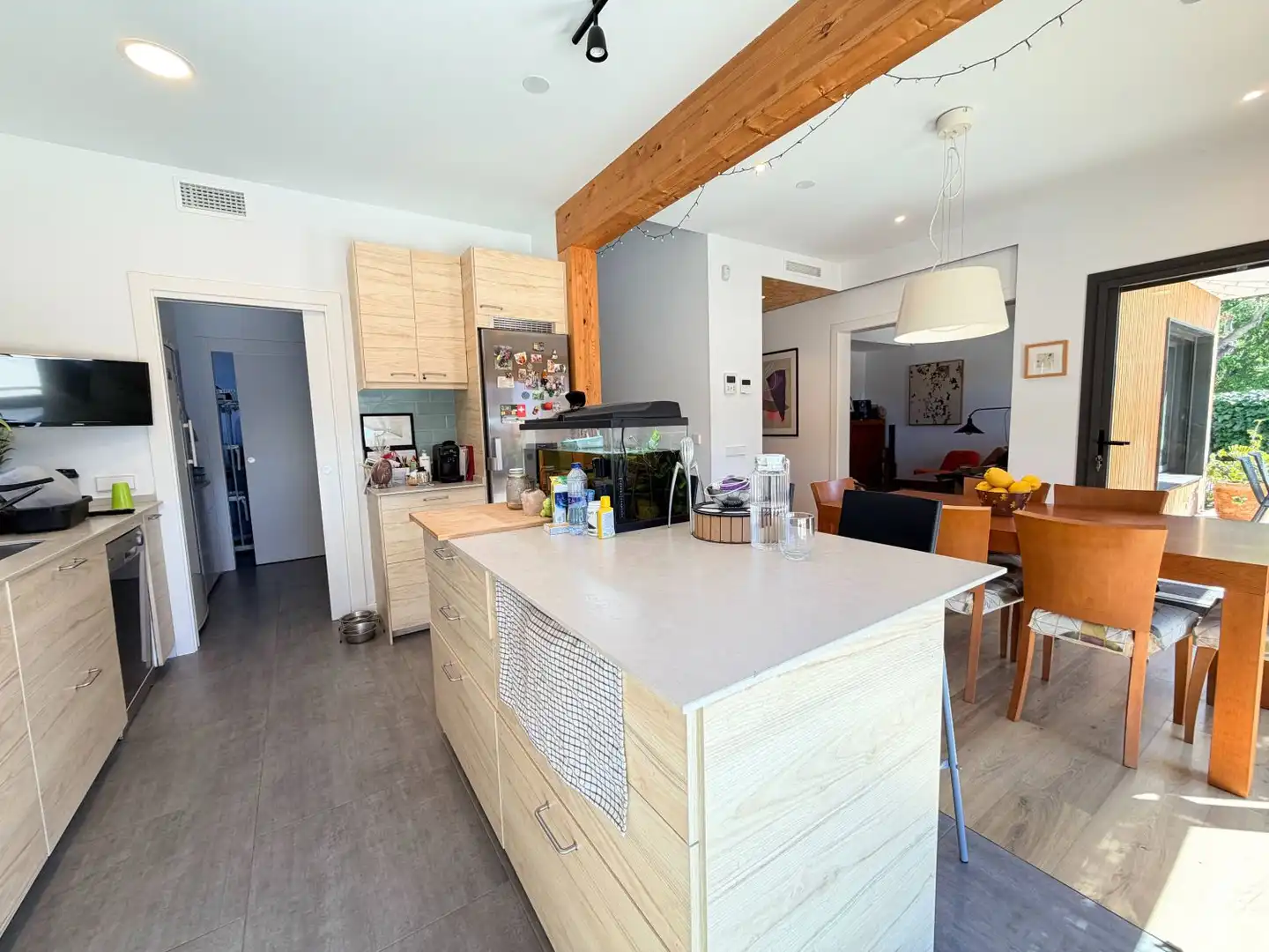 Kitchen of Houses for sale in Vinyols i els Arcs  with Air Conditioner, Heating and Terrace