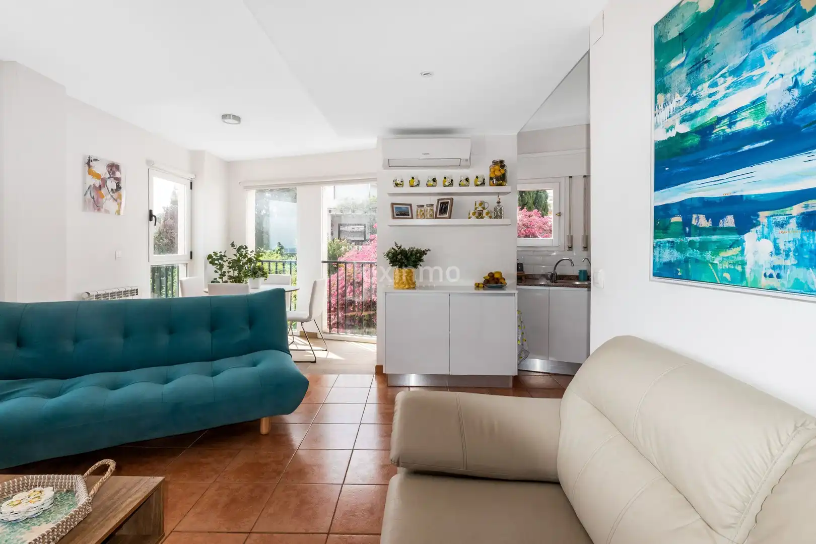 Sala de estar de Ático en venta en Altea con Aire acondicionado, Terraza y Balcón