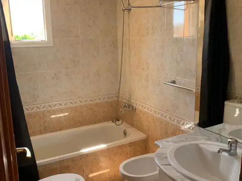 Badezimmer von Dachboden zur Miete in  Palma de Mallorca mit Klimaanlage und Möbliert