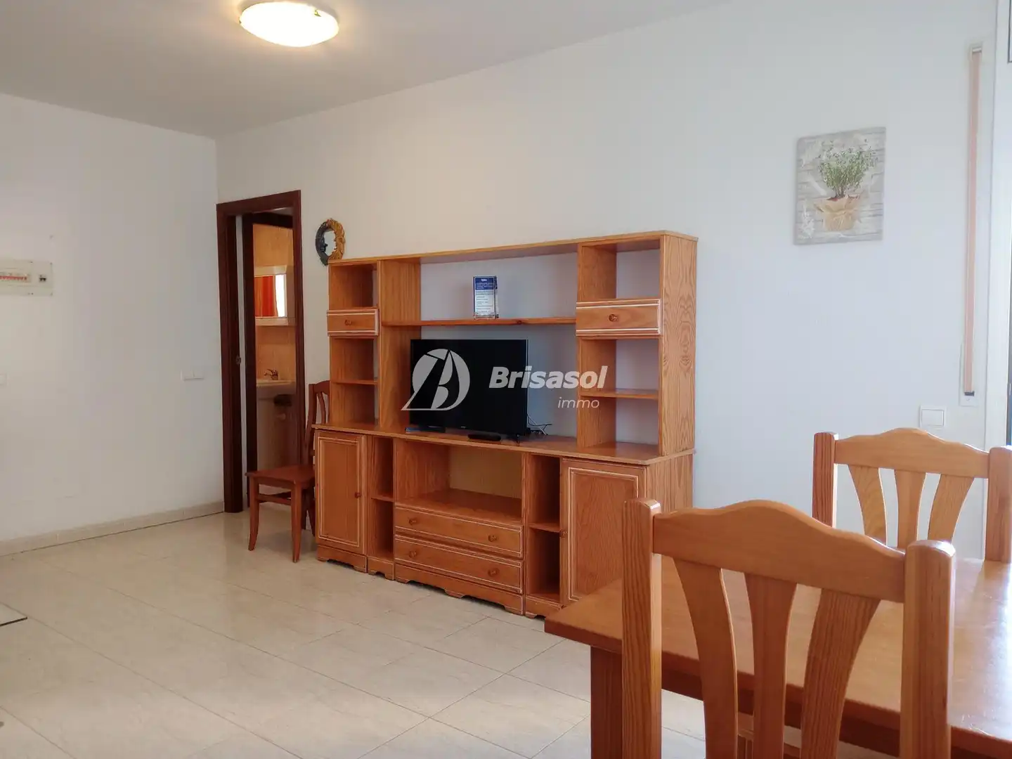 Sala de estar de Apartamento en venta en Mont-roig del Camp con Balcón y Piscina comunitaria
