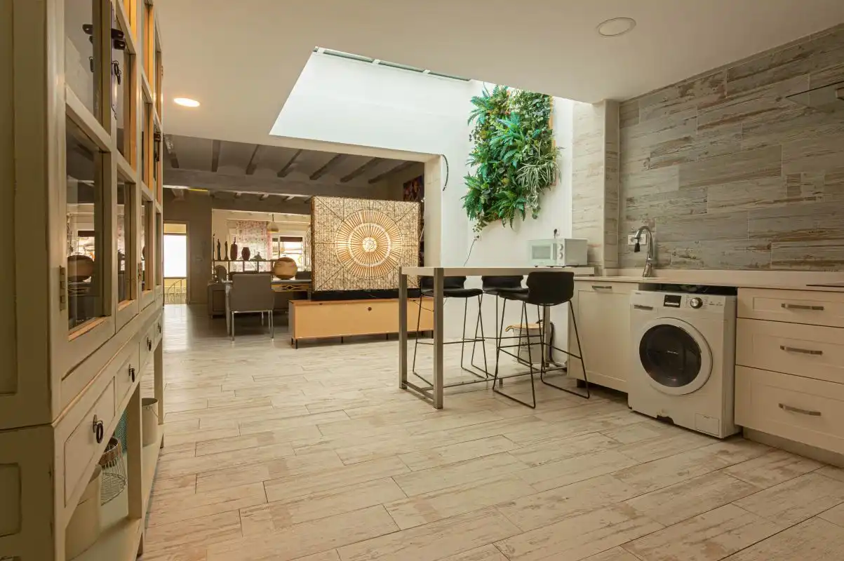 Kitchen of Houses for sale in Oliva  with Air Conditioner, Heating and Private garden