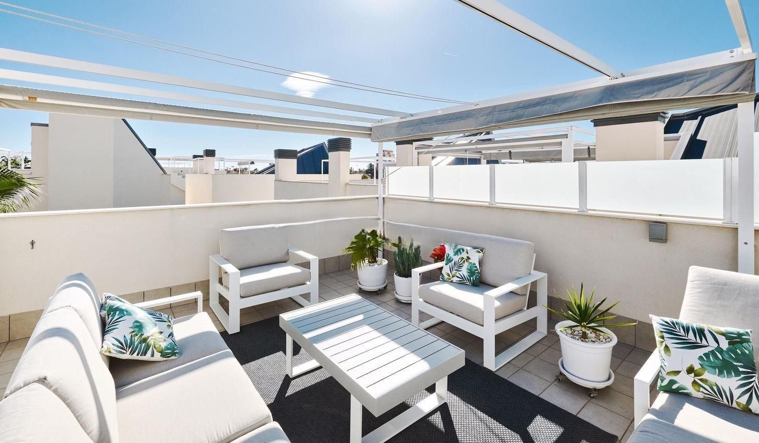 Terraza de Ático en venta en Torrevieja con Aire acondicionado, Terraza y Amueblado