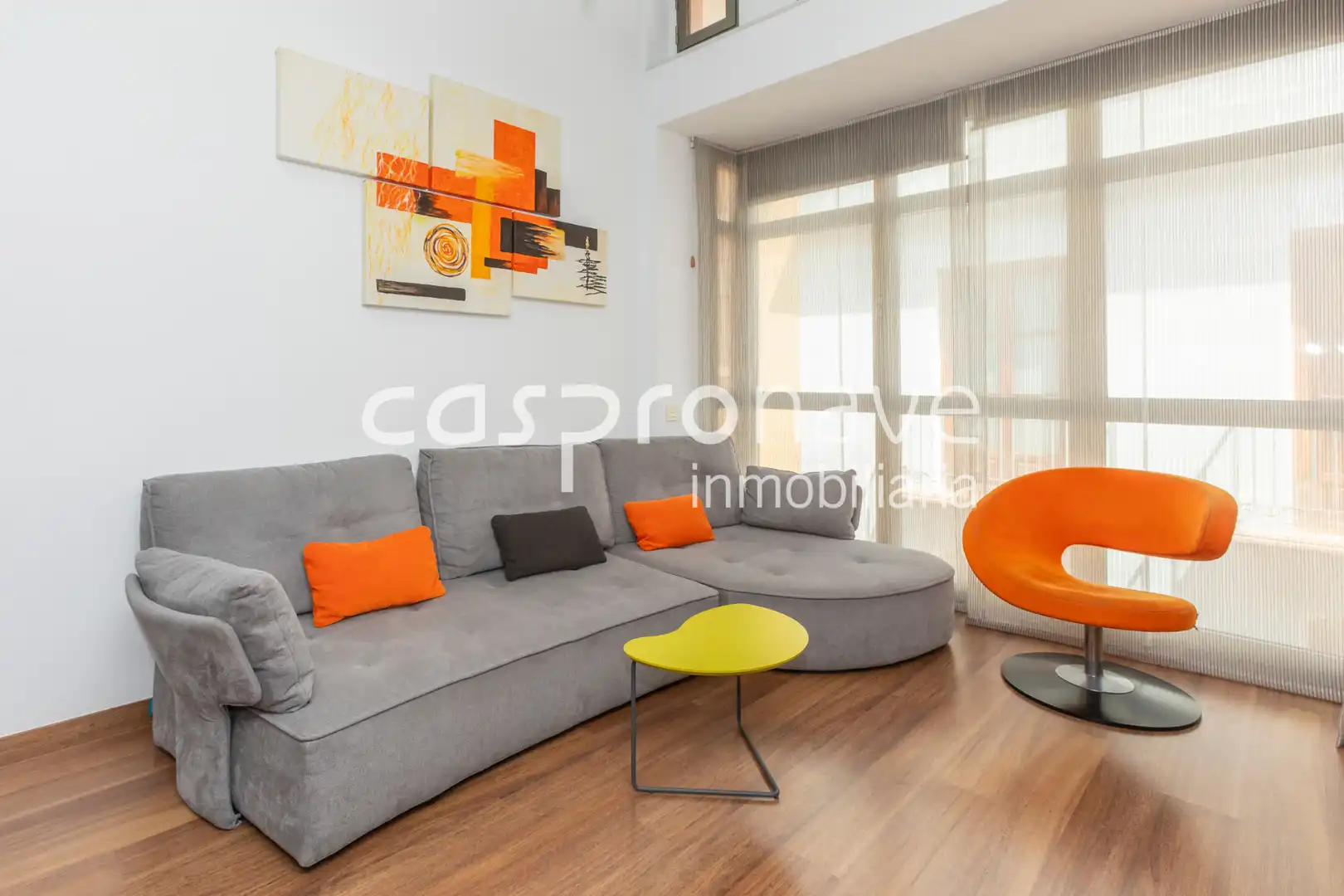 Sala de estar de Ático en venta en Castellón de la Plana / Castelló de la Plana