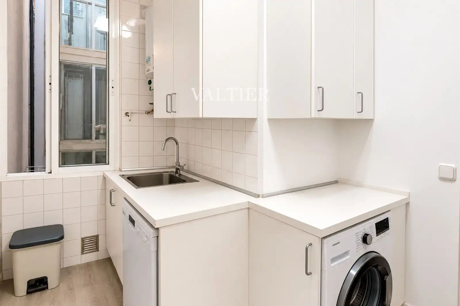 Cocina de Piso de alquiler en Madrid con Amueblado