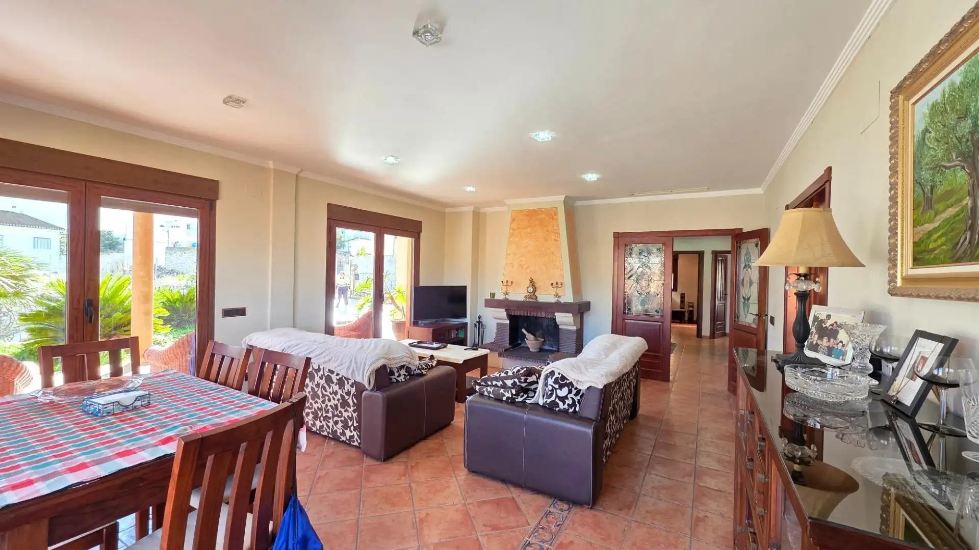 Sala de estar de Casa o chalet en venta en Terrateig con Jardín privado