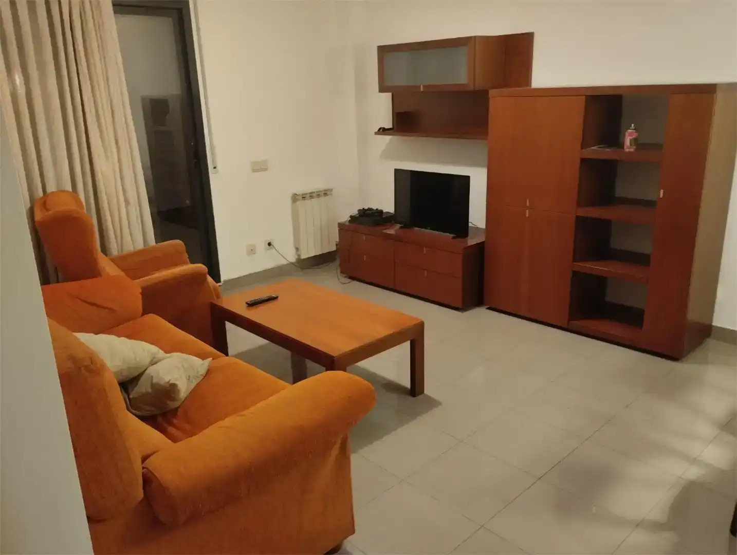 Wohnzimmer von Wohnung zur untervermieten in Sabadell mit Klimaanlage, Parkett und Möbliert