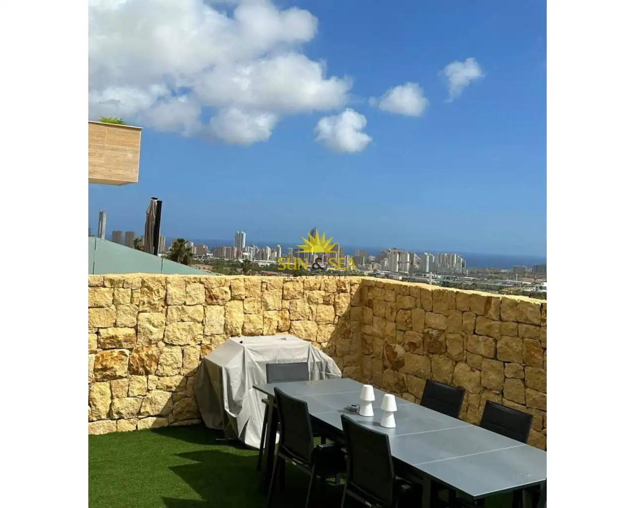 Terraza de Planta baja de alquiler en Finestrat con Aire acondicionado, Calefacción y Terraza