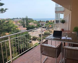 Balcony of Flat to rent in Castell-Platja d'Aro  with Air Conditioner, Terrace and Balcony