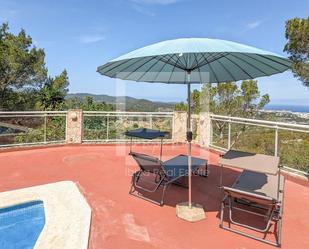 Terrace of House or chalet to rent in Sant Josep de sa Talaia  with Air Conditioner, Swimming Pool and Furnished