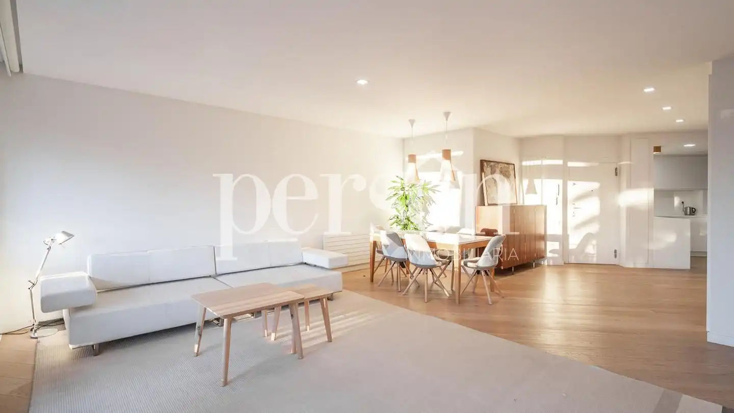 Sala de estar de Piso de alquiler en Valencia con Aire acondicionado, Terraza y Amueblado