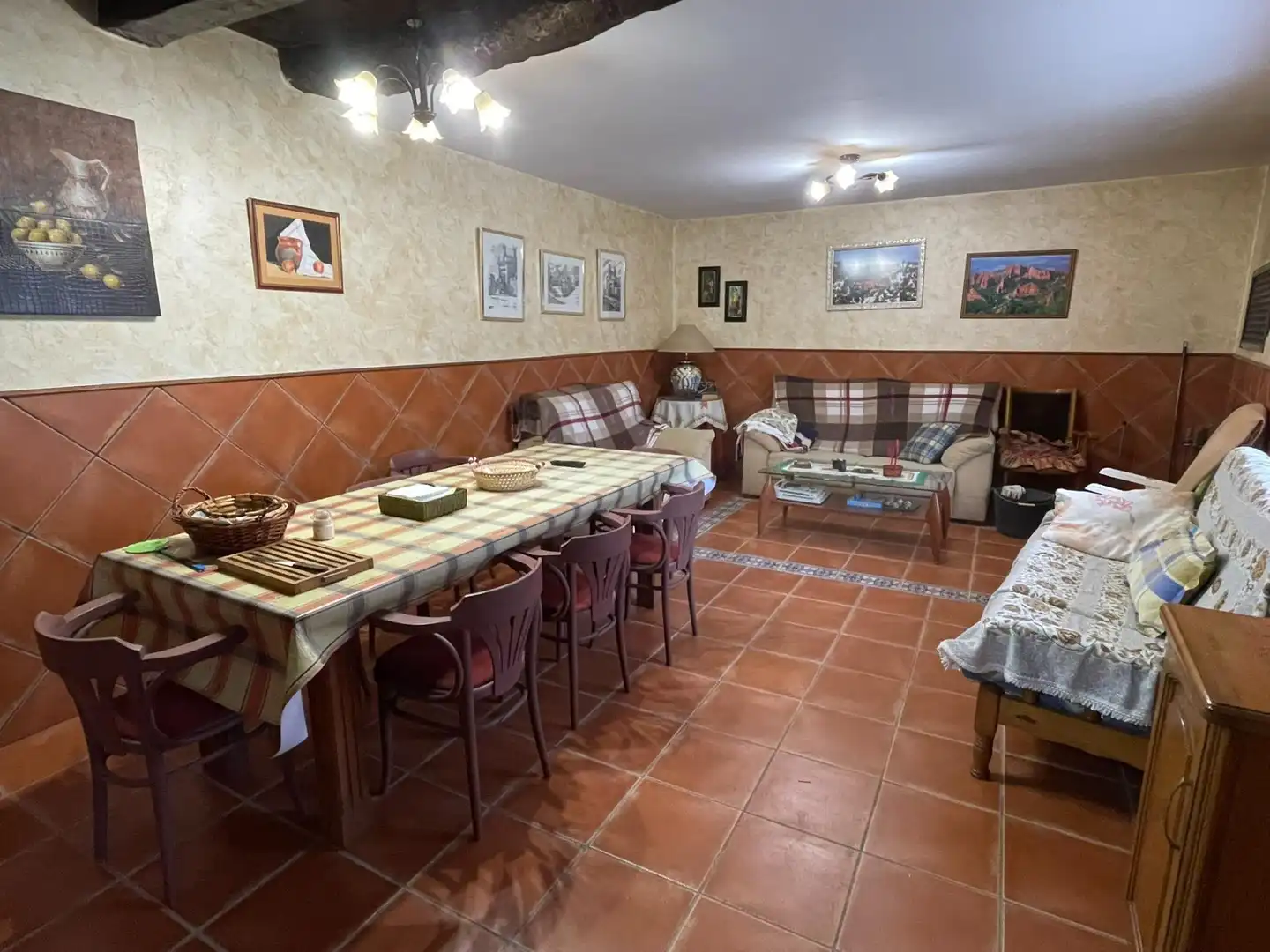 Dining room of Houses for sale in Priaranza del Bierzo  with Furnished