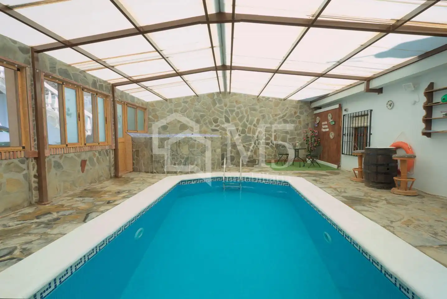 Piscina de Finca rústica en venta en Sayalonga con Piscina
