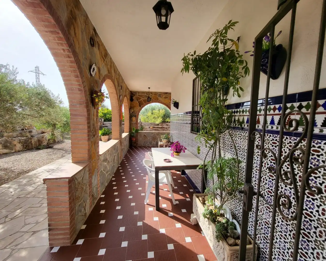 Terrassa de Finca rústica en venda en L'Ametlla de Mar  amb Jardí privat, Terrassa i Traster