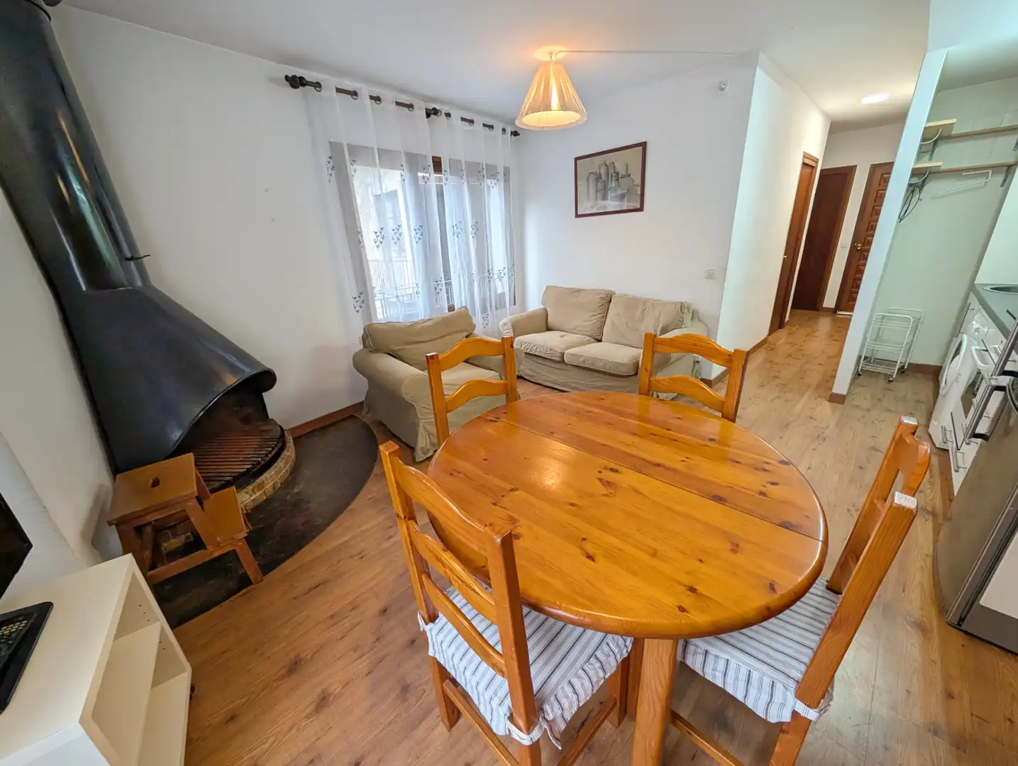 Sala de estar de Apartamento en venta en Camprodon con Trastero y Amueblado