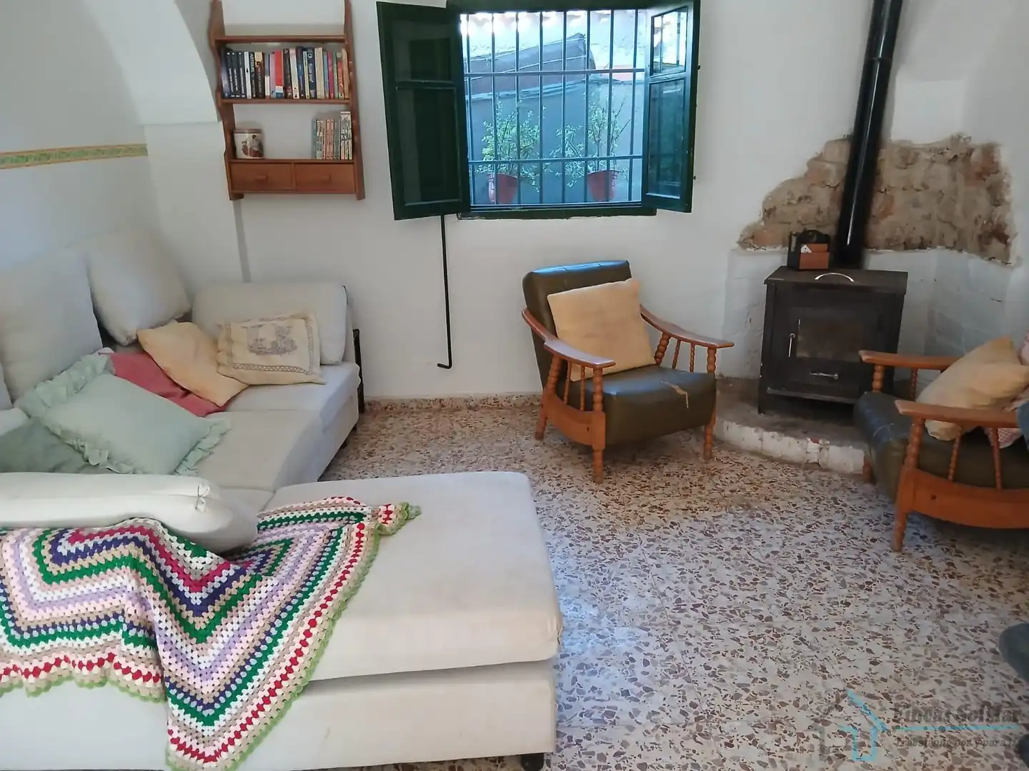 Sala de estar de Casa o chalet en venta en Alfara de la Baronia con Terraza