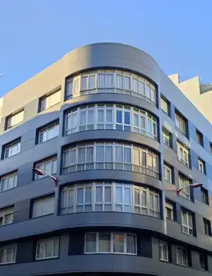 Exterior view of Flat for sale in A Coruña Capital   with Heating, Furnished and Oven